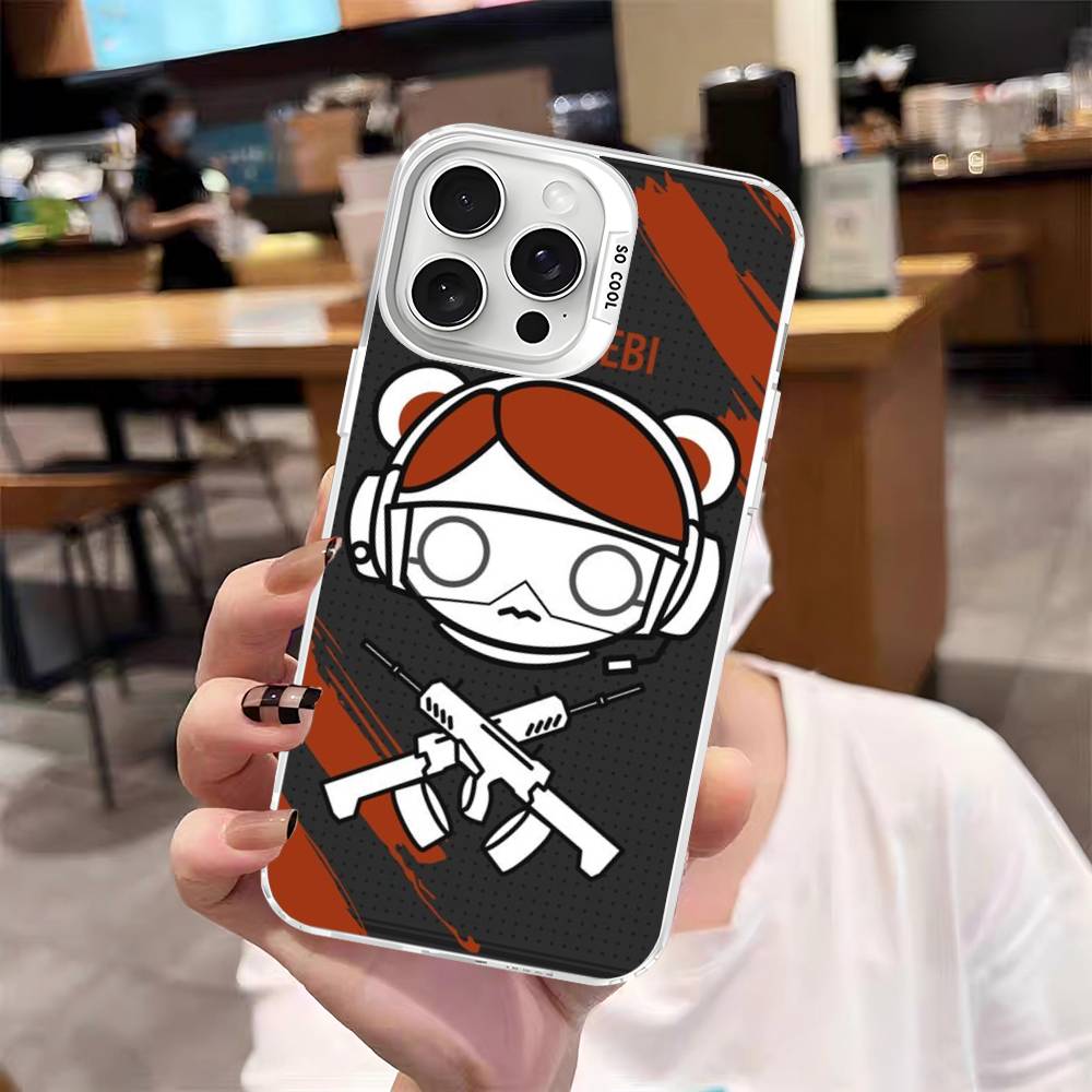 Game R-Rainbow S-Siege S-Six Phone Case For IPhone 17 16 15 14 13 Pro 12 11 Pro Max PLUS Color Back Cover