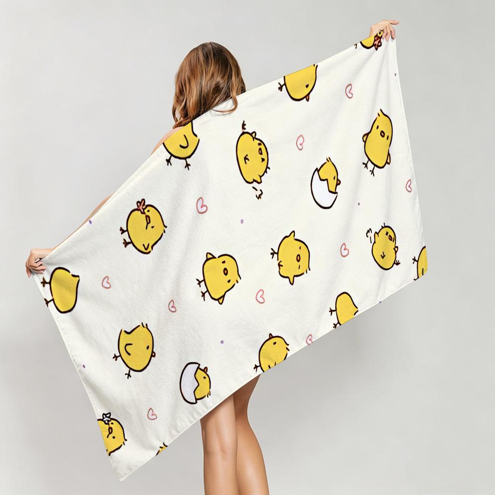 Cute-ChirpS Towel Five-Star Hotel Quality Eco-Friendly Ultra Soft Thick Towels & Beach Towels