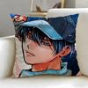 Anime Oblivion Battery Cushion Cover Soft  EasyWash Pillow Case  Versatile for Couch Bed Travel and Office