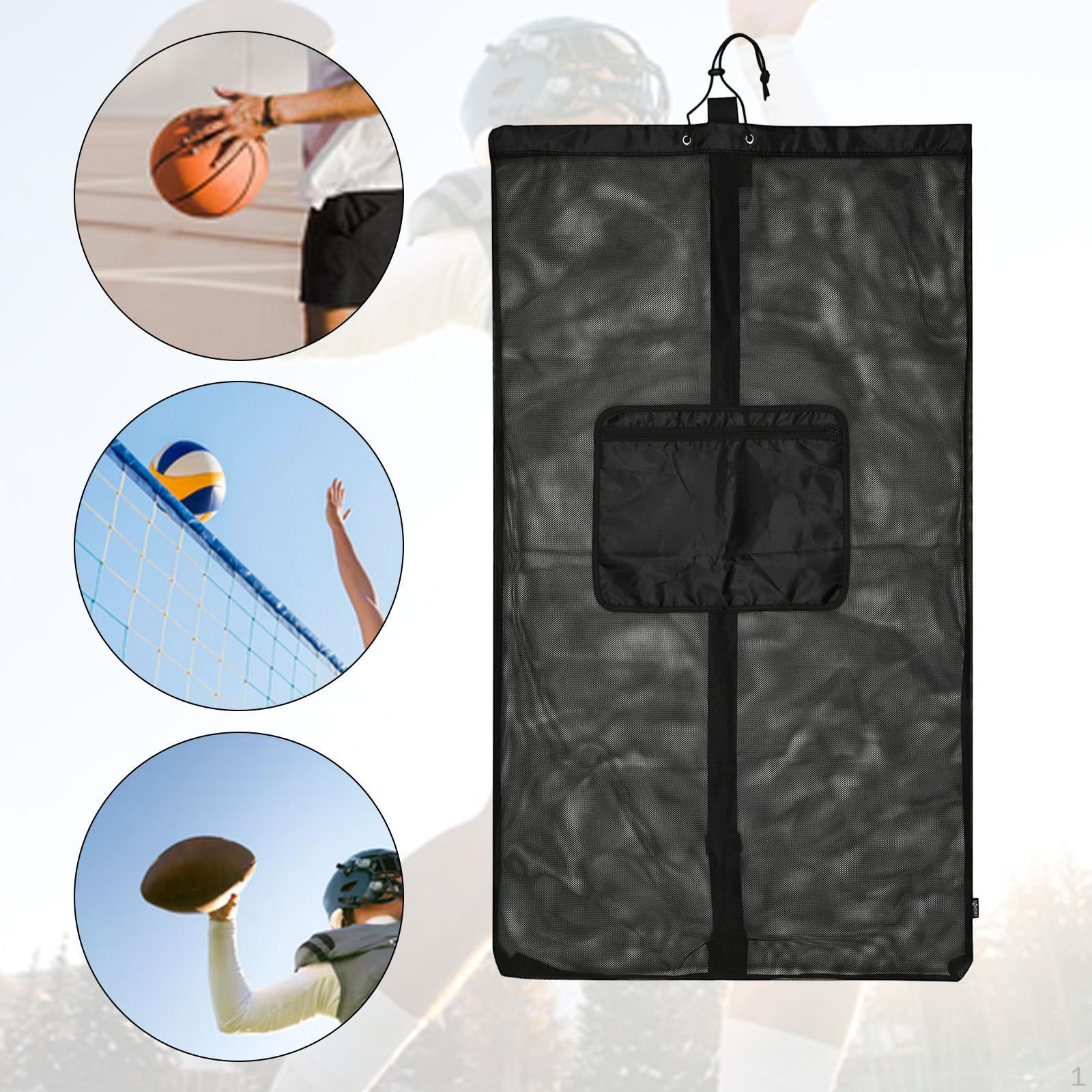 

Large Mesh Sports Bag for Clothes, Football Or Rugby Ball