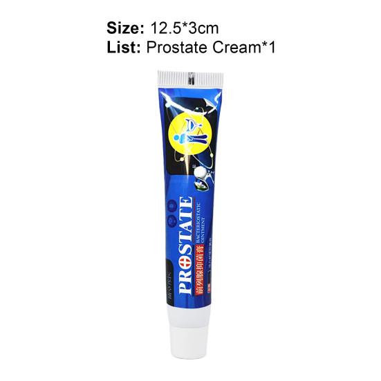 Yousheng 20g Prostate Cream Non-Irritating Decrease Dysfunction Natural Extract Prostatitis Treatment Ointment Recovery Plaster for Male