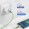 Quick Charge USB C 3A Type C USB-C Charger Wire Data Cord Liquid Silicone Cable Fast Charging Cable