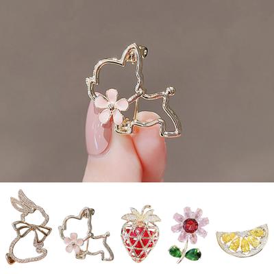 Roztomilá dámská brož Roztomilý tvar ovoce, květiny, zvířete Špendlík Lesklé kamínky Párty Ležérní Odznak Oblečení Doplňky