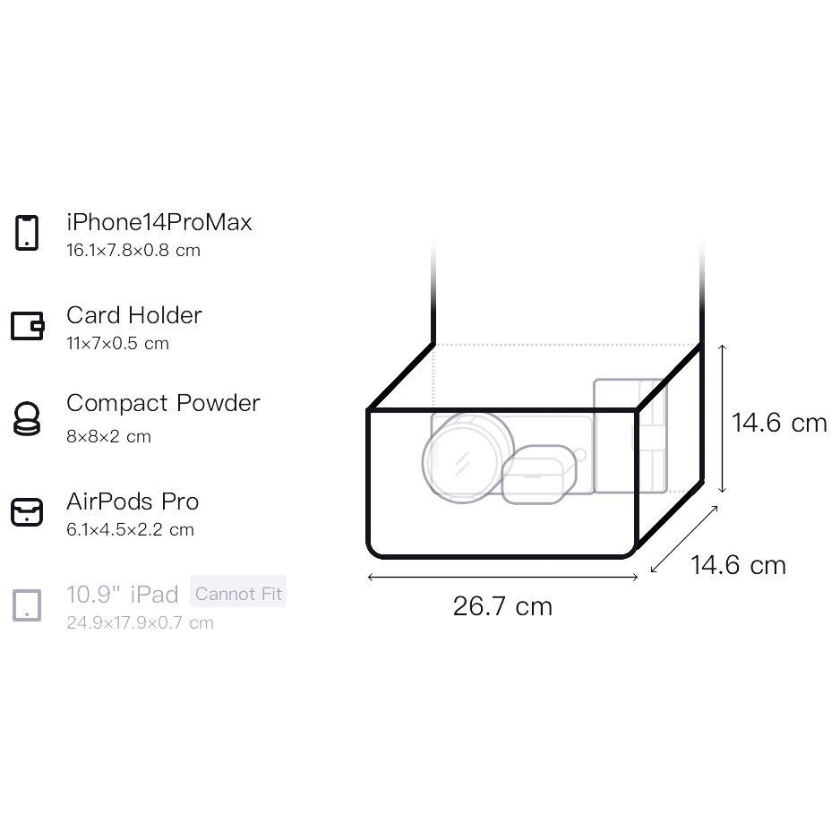 The North Face 6L Fashion Versatile Portable Handheld Crossbody Shoulder Bag Outdoor Bag Imitation Lamb Fleece Gravel Sand Women Bags NF0A8B26-3X4