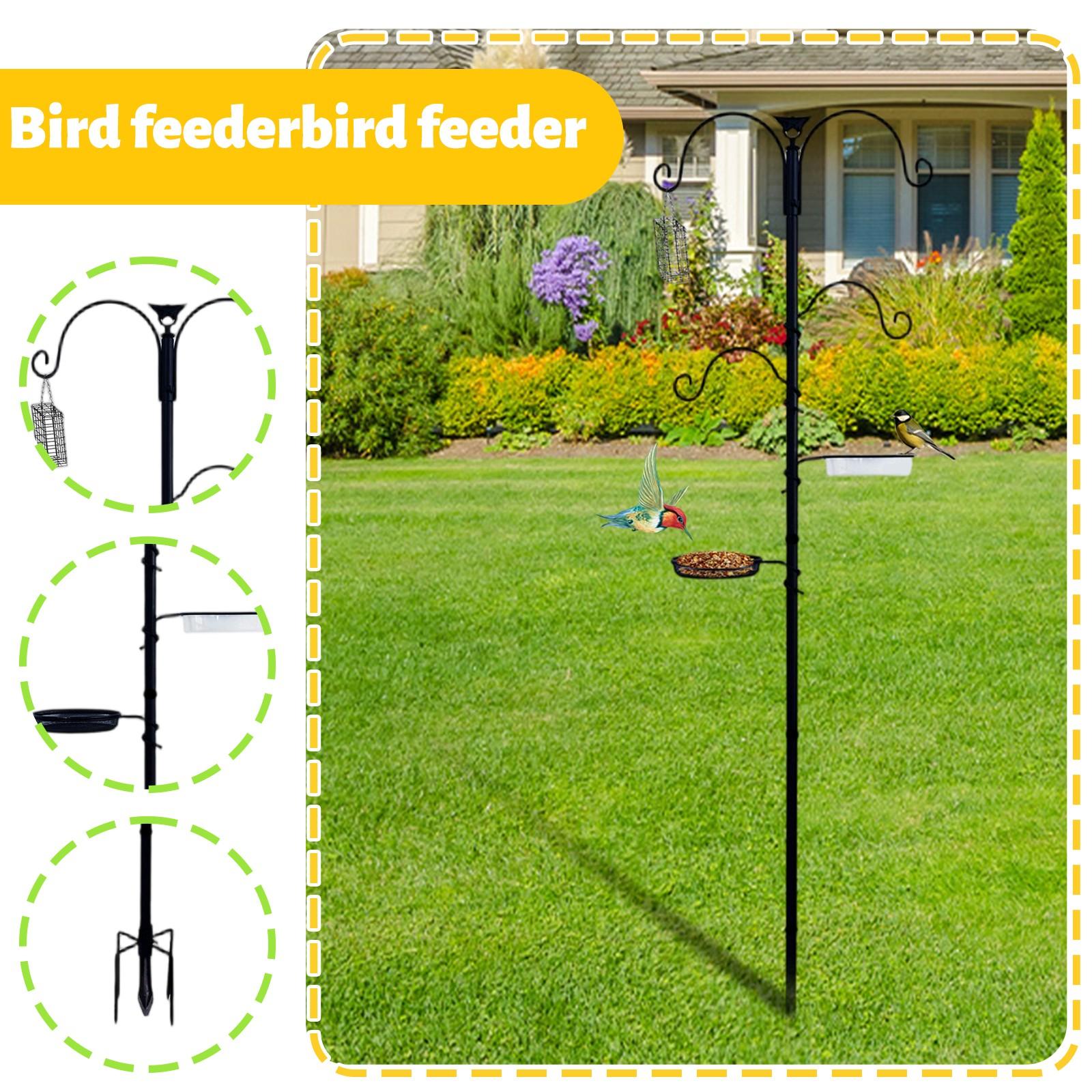 

Подвесные кормушки для птиц, железные кормушки, подходящие для дворовых садов One Size