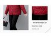 Mom's New Fashion Lightweight Quilted Cotton Jacket - Casual Solid Color for Middle-Aged and Elderly Women