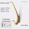 Modern Coat Hook Simple Clothes Hanger Organizer Hook Decorative Hook  Wall Mount