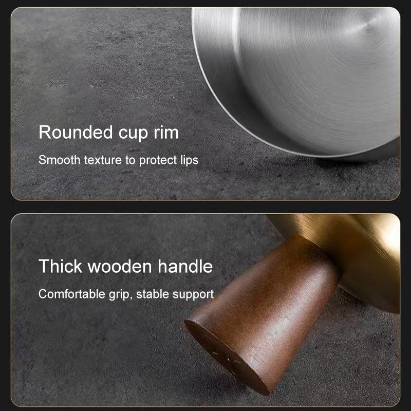 1Pc Dessert Cup Cafe Fruit Easy To Clean Ice Cream Bowl Hotel High Footed Stainless Steel Pudding