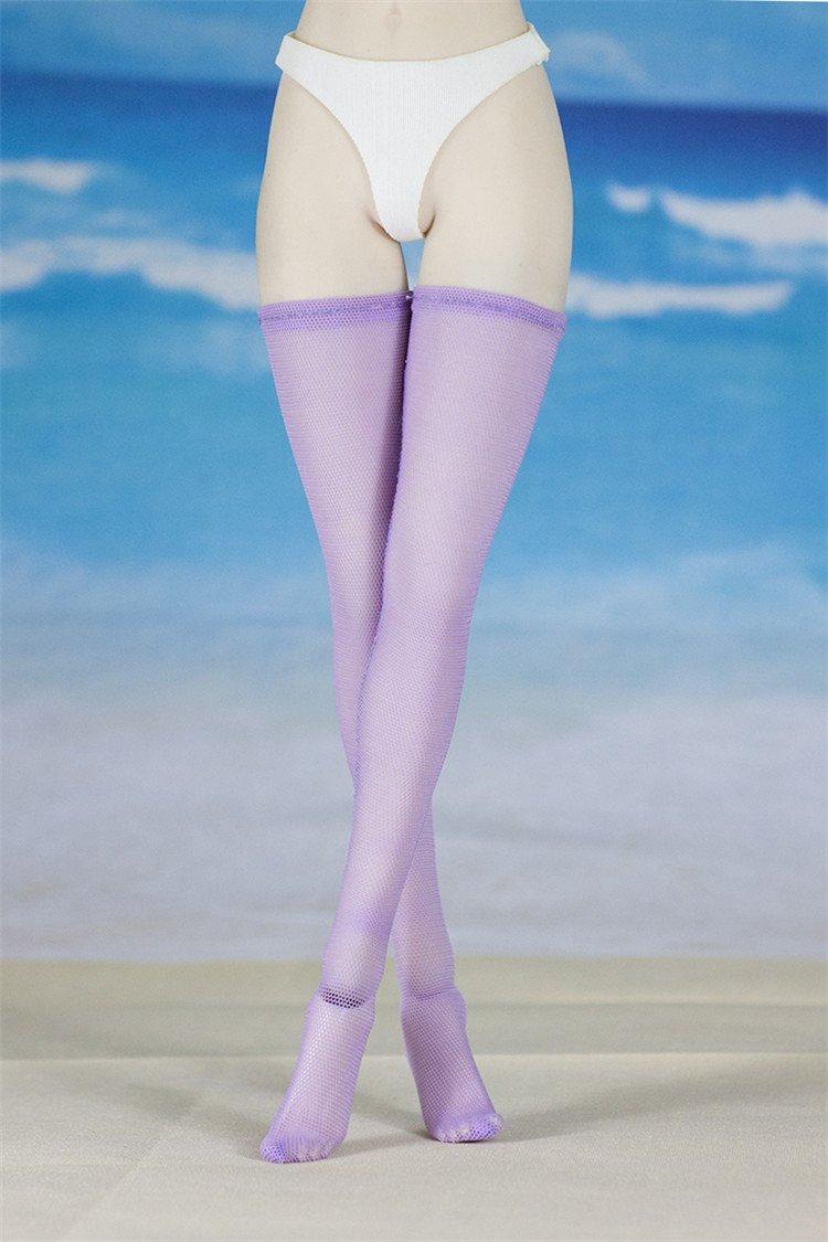 

[TOYBARJAPAN] Аксессуар для фигурки в масштабе 1/6 Женские сексуальные фиолетовые длинные чулки (Нижнее белье и фигура не включены)