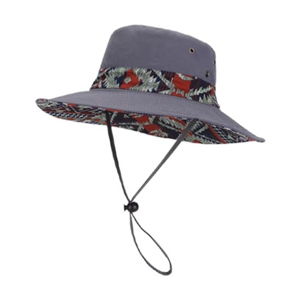 Wide Brim Wide-Brimmed Fisherman Hats Sun Protection Quick-Dry Large Brim Hat Breathable Waterproof Camping Hiking Caps