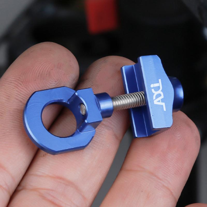 1Pcs Single Speed Bike Chain Tension Adjuster Bicycle Chain Tensioner Folding Fixed Gear Bike Chain Adjuster Bicycle Accessories