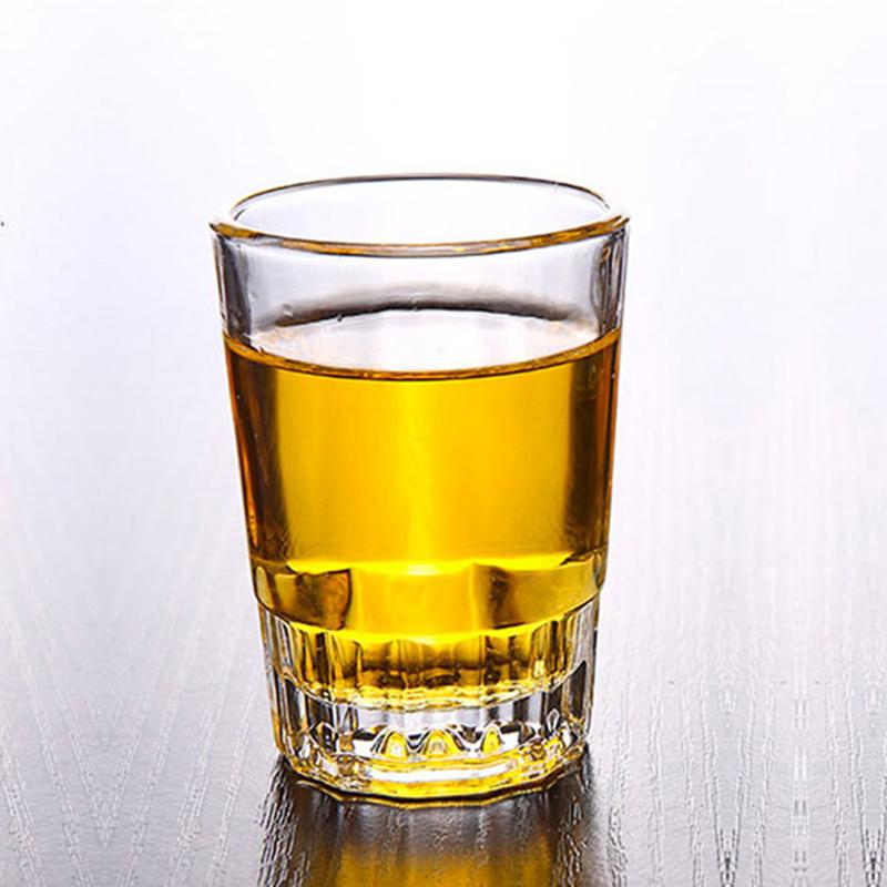 6szt/4szt/2szt/1szt Filiżanka do herbaty 90ml Szklanka Żaroodporna Przezroczysta Szklanka do wody Pogrubiona Szklanka do piwa Szklanka do wina Filiżanka do kawy do domu