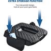 JOYTUTUS Center Console Cover Compatible With -2025 Silverado Sierra Jump Seat, Leather Arm Rest Armrest Cover For Car, Durable Middle Console Cover