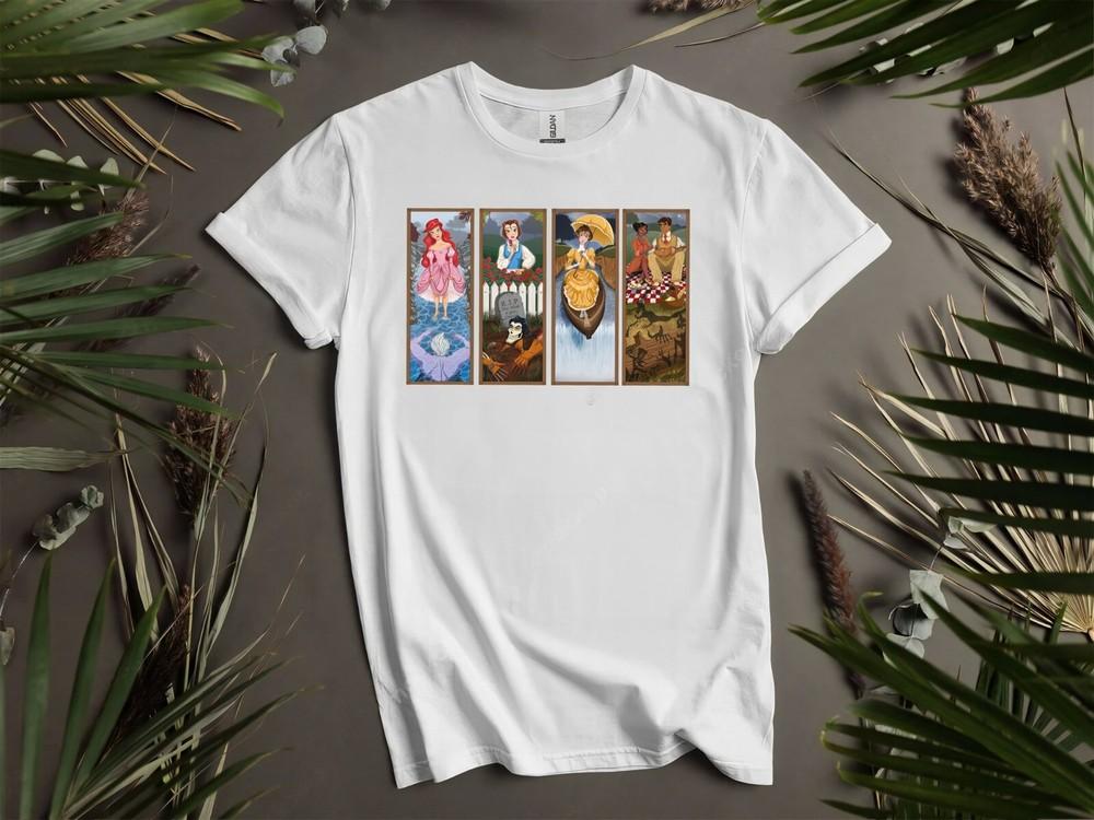 

Princess Custom Haunted Mansion Stretching Hoodie Tshirt Men Women Unisex AD869 L