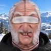 Full Face Coverage Realistic Face Ski Mask 3D Printed Design Winter Windproof Mask  For Motorcycle