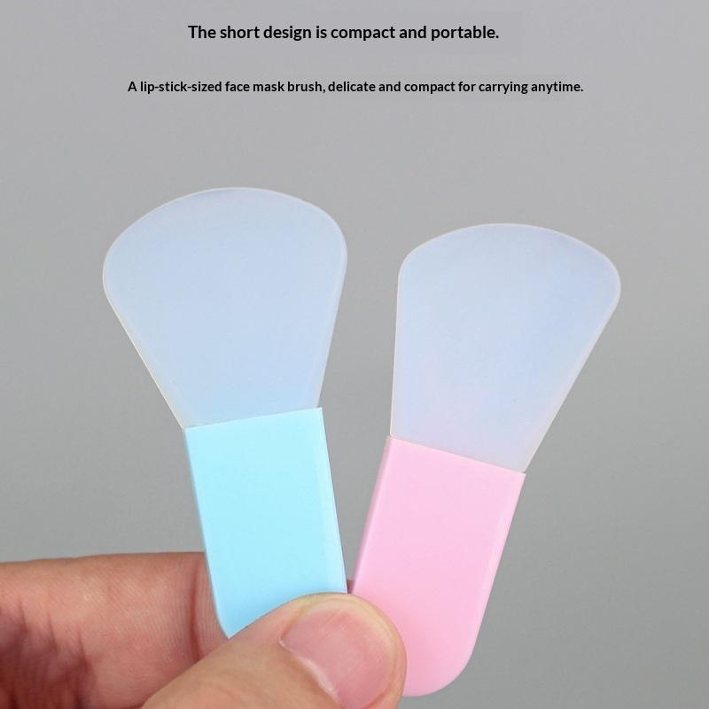 Pennello in Silicone per Maschera Facciale Pennelli per Crema all'Argilla Strumenti per la Cura della Pelle del Viso Applicatore per Maschera all'Argilla Strumento Fai-da-te