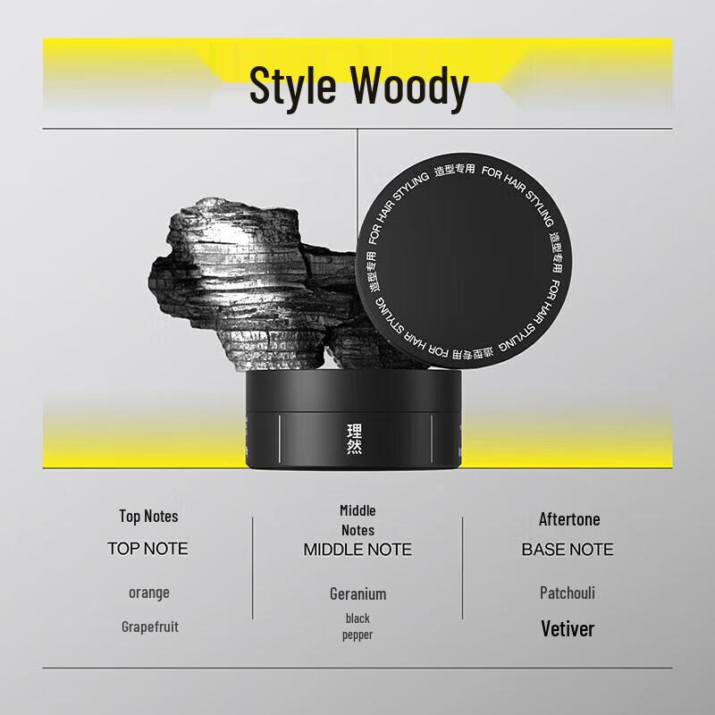 Liran Men's Hair Styling Set with Dry Spray & Hair Clay