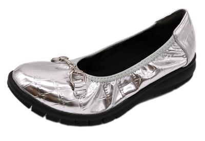 Blanccoir Rain Pumps for All Comfortable Wide Size 742231215 Waterproof, Water-Repellent, Ultra-Lightweight Weather, Slip-On, Fit, Silver, 23.5cm, 3E,