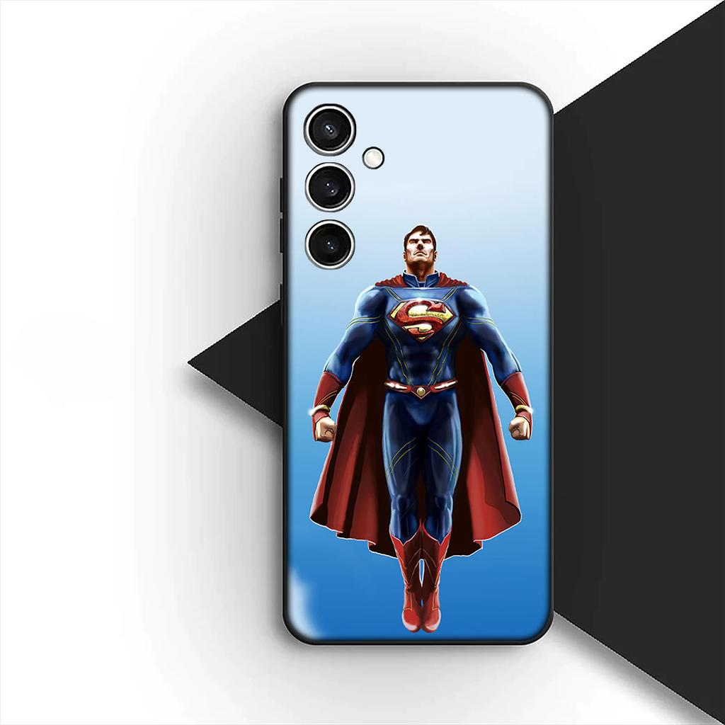 Supermans DC Movie Silicone Cover for Apple iPhone 16 14 15 Plus 11 Pro Max 16E ProMax + 15Plus 16+ 14+ Coque Phone Case