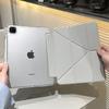 New Simple Gray Tablet Case For iPad Pro 11 12.9 13 A16 M2 M4 M3 M5 Shell 9.7 10.2 5/6/7/8/9/10/11th Mini Air 3 4 5 Cover