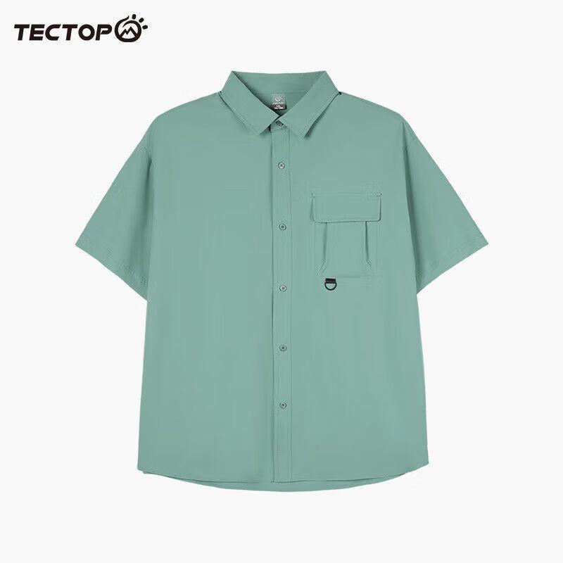 TECTOP Unisex Lightweight Breathable T-Shirt L