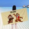 Chip 'n Dale Rettungspatrouille Zeichentrick Strandtuch Niedlich Kawaii Zimmerdeko Bad Mädchen Kinder Handtücher Für Badezimmer Dusche