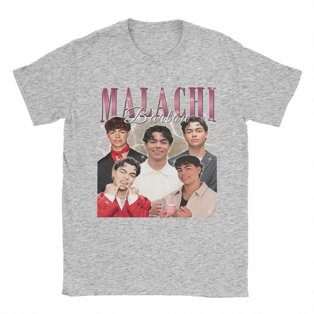 Hipster Malachi Barton T-Shirt Herren Rundhals Reine Baumwolle T-Shirts Kurzarm T-Shirt Geschenkidee Oberteile