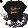 Retro Vintage Things We Did Didnt Want Will Not Do Unisex T-Shirt Fun Quotes Top
