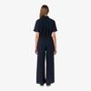 [lacoste] Women's Linen Elastic Waist Wide Pants HF611E-56GHDE