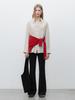 ATELIER NAIN Banding Boots Cut Pants(Pt-5706)