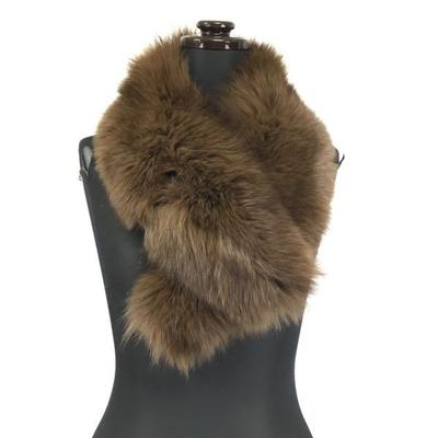 Echtfell Schal/74×10/Braun/Nerz oder Fuchs?(GEBRAUCHT)