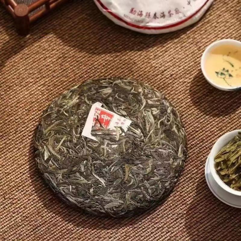 357g Yunnan Puerh Roher Teekuchen 2022 Banzhang Wuzhai Roher Puer-Kuchentee Pu-erh-Tee