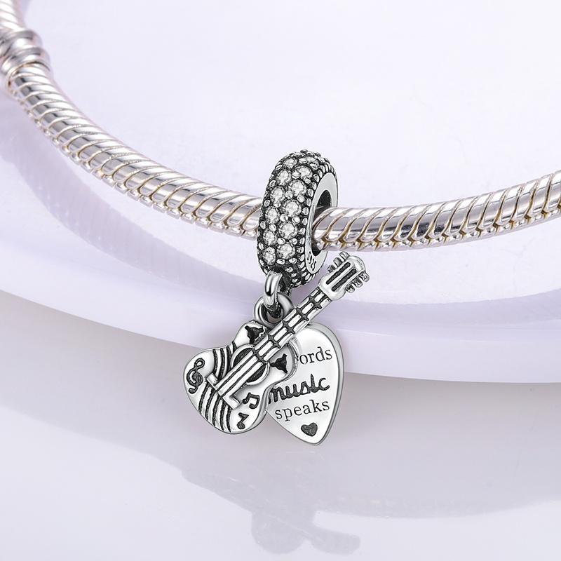 Fit Panoriginal Braceletscopper Valentine'S Day Couple Love Flower Charm Beads Diy Jewelry Souvenir Gift