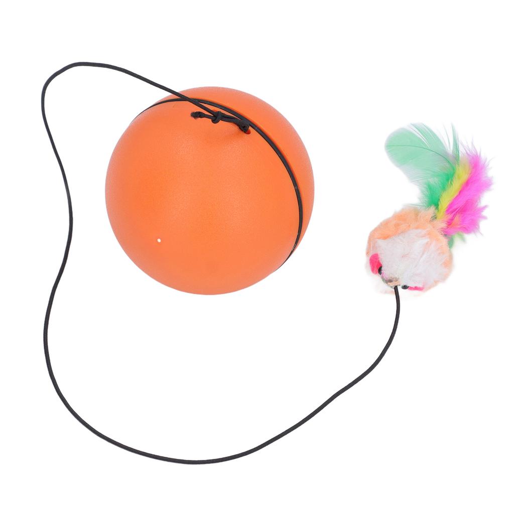 Interaktives Katzenspielzeug Automatischer intelligenter Rollball Langeweile lindern Bissfestigkeit Selbst