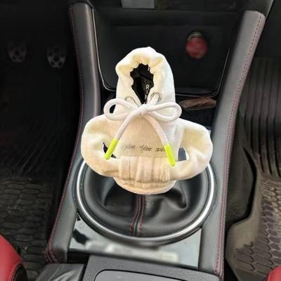 Bluza z kapturem na zmianę biegów Świąteczna Przytulna osłona gałki zmiany biegów w samochodzie Bieg