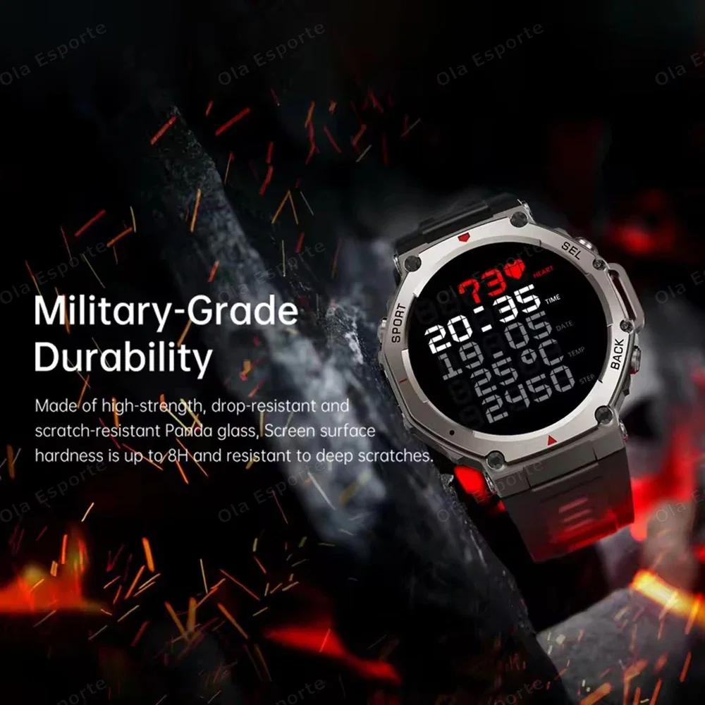 For HUIAWE GPS Smart Watch Men 2025 NEW, 5ATM IP68 Waterproof Smart Watches Compass Altimeter Barometric 1.43'' AMOLED Bracelet