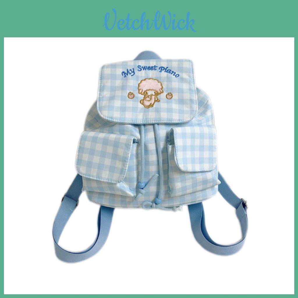Cartoon Backpack For Girls And Boys Oxford Fabric Large Capacity School Bag With Adjustable Straps
