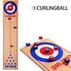 3 In 1 Table Curling Game Bowling Shuffleboard Table Set Family Games for Home Party Gift For