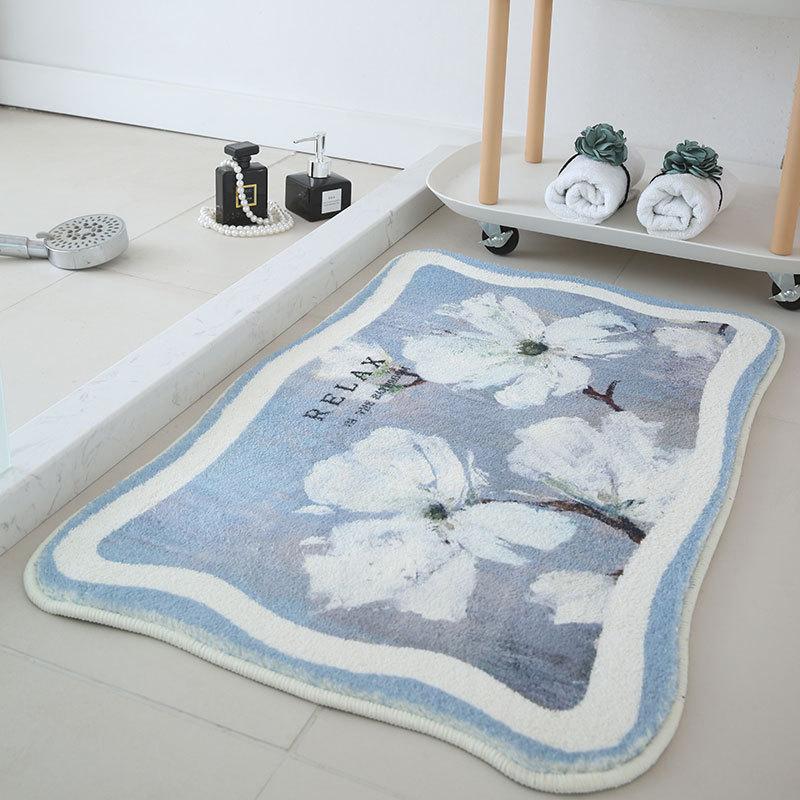 Bathroom Floor Mat Cute Entrance Non Slip Mat Bathroom Door Household Door Mat Entrance Mat