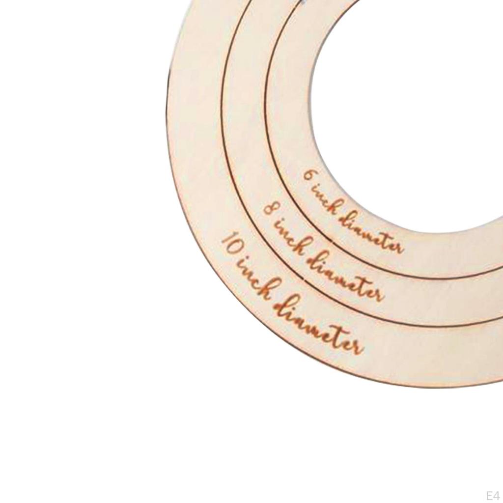 3 Pcs Macrame Cutting Dies Stencil Durable Crochet Door Bracelet Project