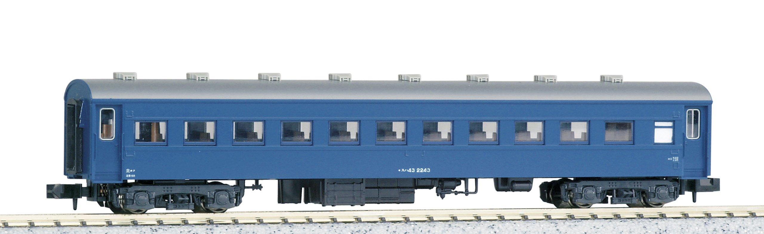 

KATO N Gauge Suha 43 Blue Railway Model Passenger Car 5133-2