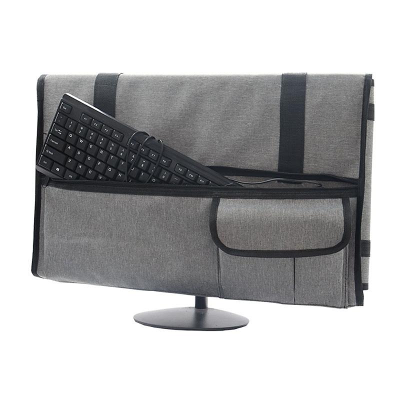Wasserdichte Desktop-Monitor-Aufbewahrungstasche Für 27-Zoll-Bildschirm mit Weicher Innenpolsterung Organizer-Tasche Reisefreundlich