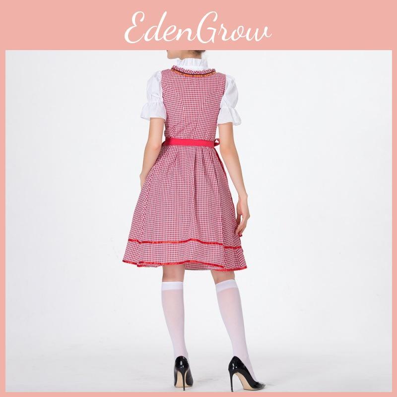 Bayerisches Trachtenkleid Atemberaubendes Besticktes Kostüm für Damen