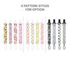 4pcs/pack Baby Pacifier Clip Pacifier Holders Washable with Beautiful Patterns for Baby Boys Girls