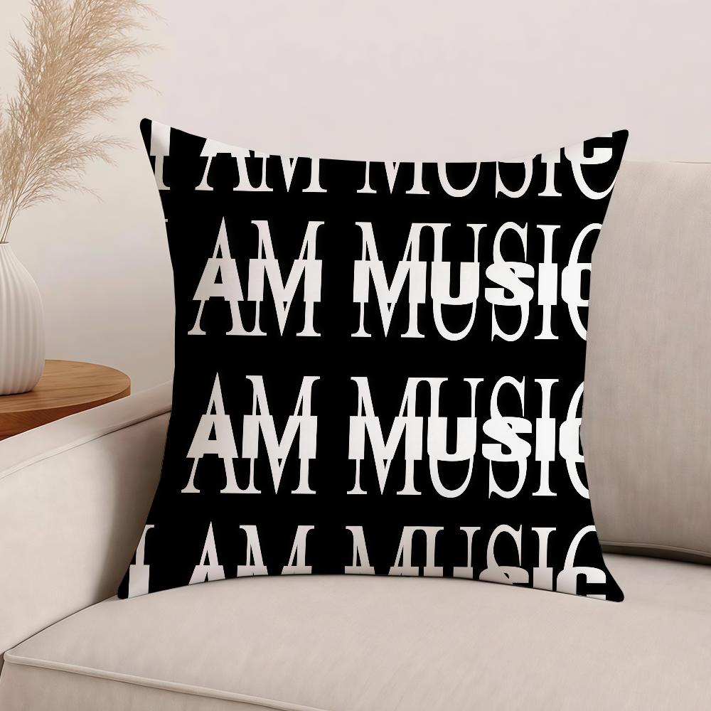 Rapper P-Playboi C-Carti I Am Music Pillow Case Office Cushions Suitable For Sofa Car Bedroom Decorative Cushion Cover