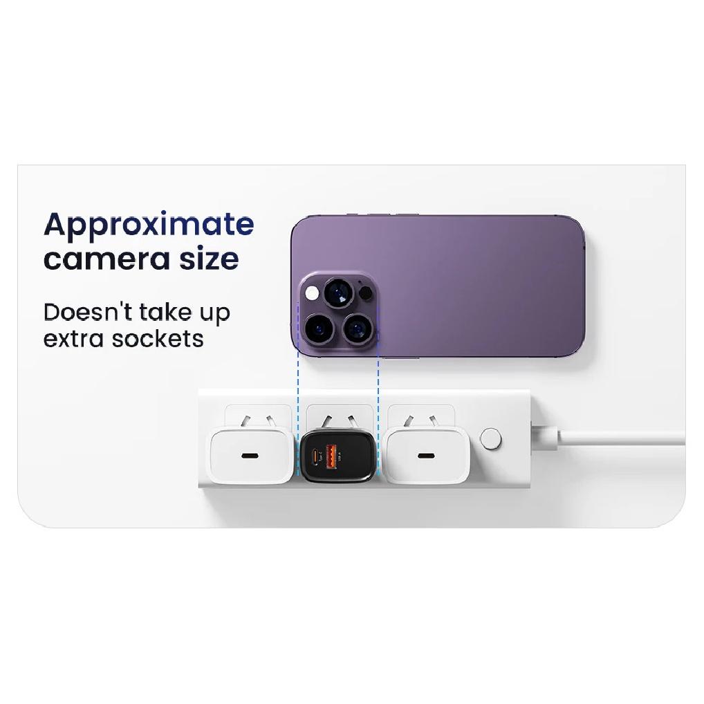 Toocki GaN USB C Charger for Travel 30W Portable USB Fast Charging Quick Charge Type C Charger for iPhone Xiaomi POCO UK/KR Plug