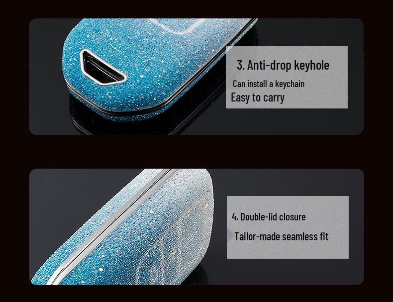 Compatible Key Cover for Honda 10th Gen Civic, Accord, CR-V, XR-V, Haoying, Guandao