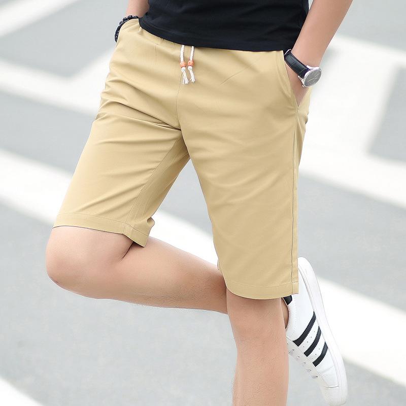 Pantaloni sport pentru bărbați de vară Pantaloni tăiați la modă Pantaloni supradimensionați pentru plajă cu uscare rapidă