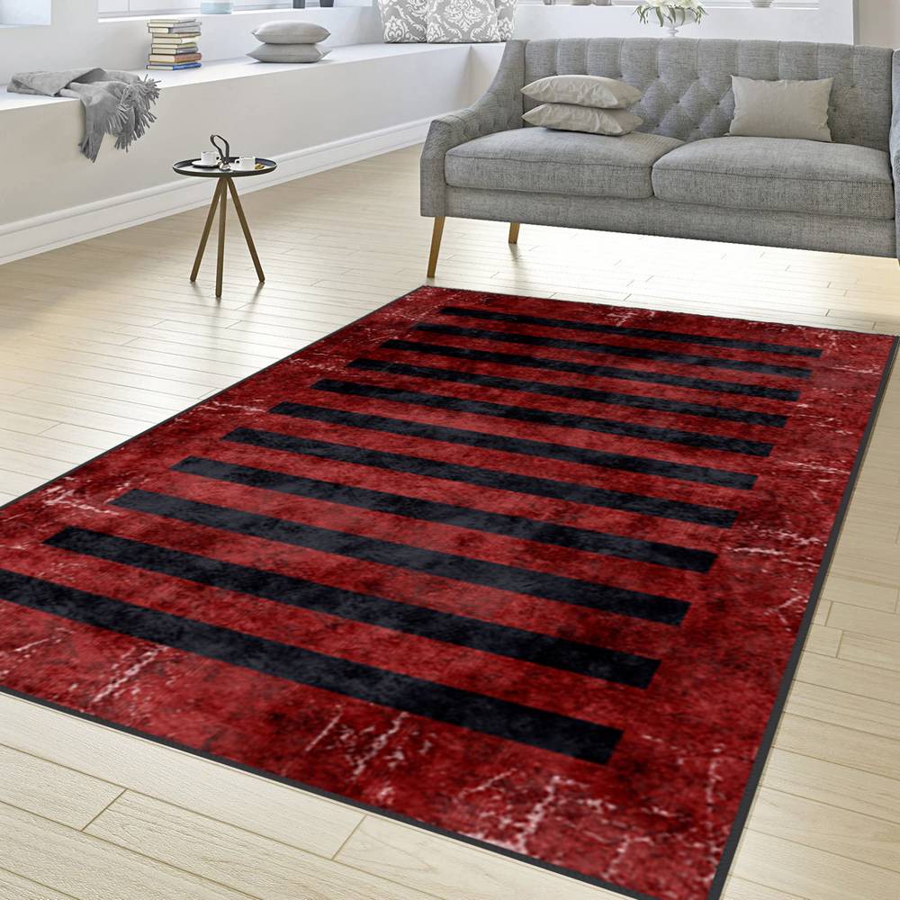 

Eliana Home Моющийся ковер с принтом LNA1539-SD250 50x80 красный