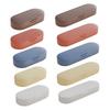 Pill Box with Independent Compartments Pill Organizer Silicone Ring Moisture Proof Travel Case for Morning Noon Evening
